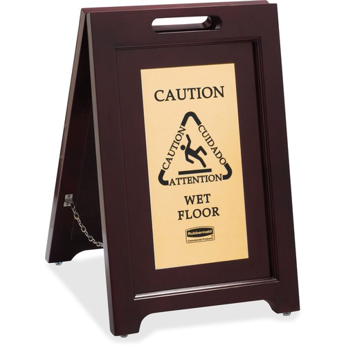 Sign, Es, Wood, Caution, Floor