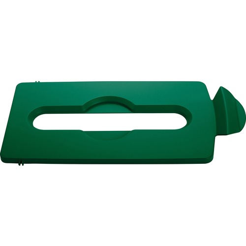 Lid, Paper, Slim Jim, Green