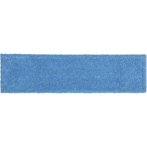 Pad, Mop, Flat, Blue, 18"