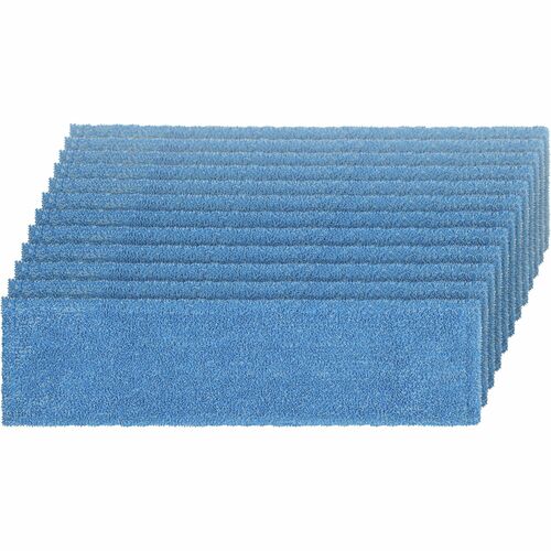 Pad, Mop, Flat, Blue, 18" 12/CT