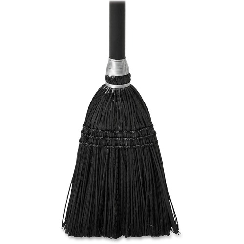 Broom, Manual, Wood, Black