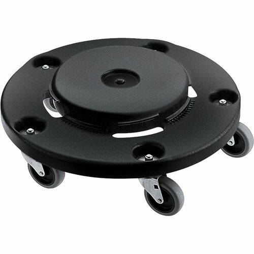 Dolly, Round, Brute, Black