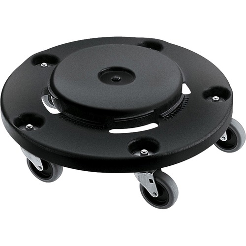 Dolly, Round, Brute, Black 2/CT