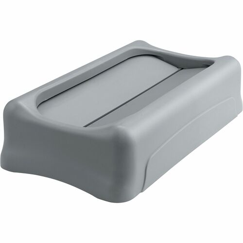 Top, F/R3540 Wastebasket, Gray