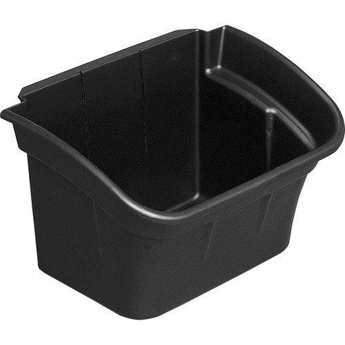 Bin, Utility, 4 Gallon, Black