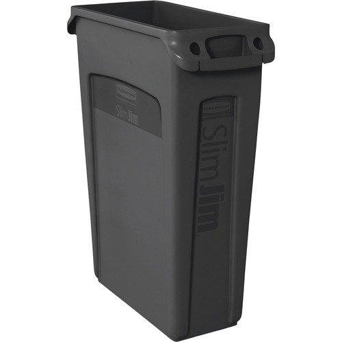 Wastecan, Vented, Slim Jim, 23 Gallon 4/CT