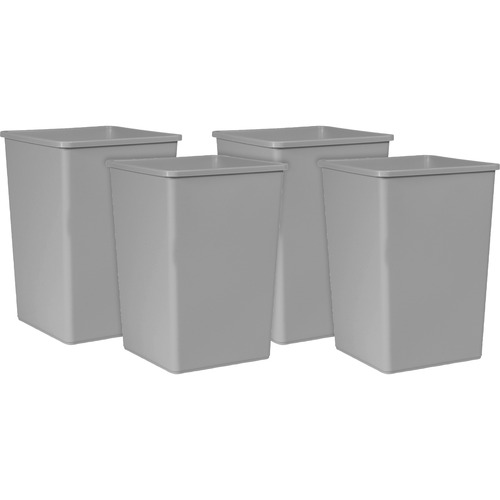 Container, Square, 35 Gallon/132 Liter 4/CT