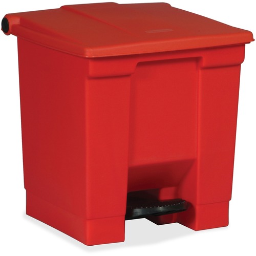 Receptacle, 8-Gallon, Red
