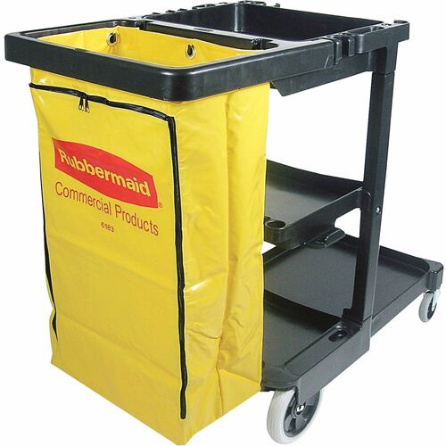 Cart, Janitorial 2000, Black