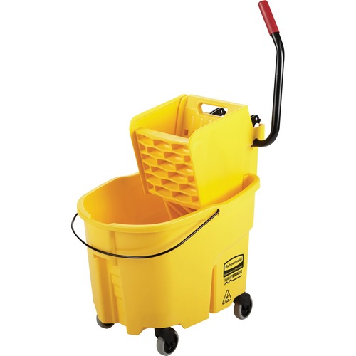 Bucket, Wringer, Yellow