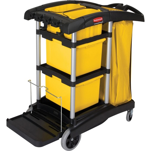 Cart, Clean, Jan, With Bin, Hygen