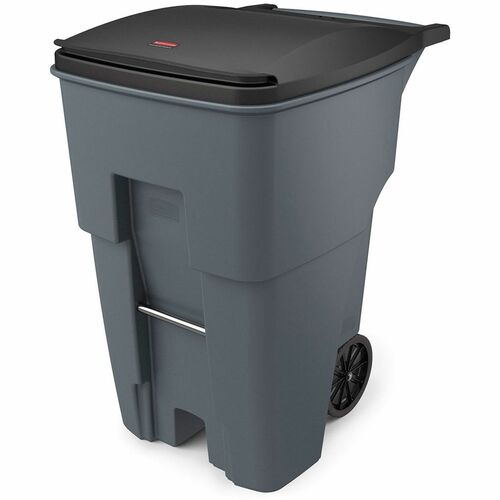 Container, Rollout, 95 Gallon, Gray