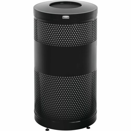 Receptacle, Open Top, 25 Gallon