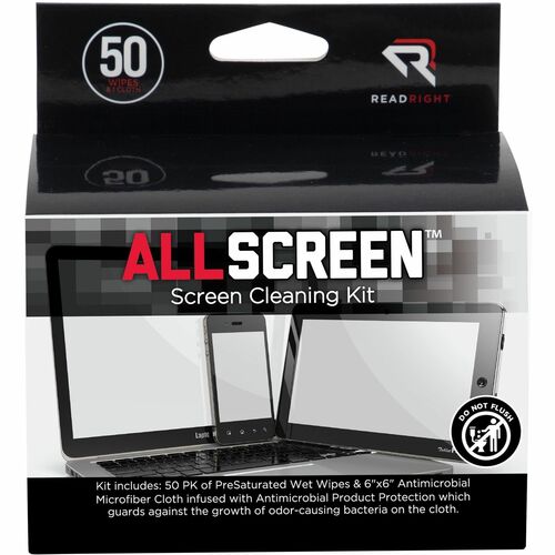 Kit, Clean, Screen, Wipes 50/BX
