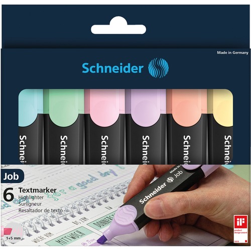 Job Pastel Highlighter 6/ST