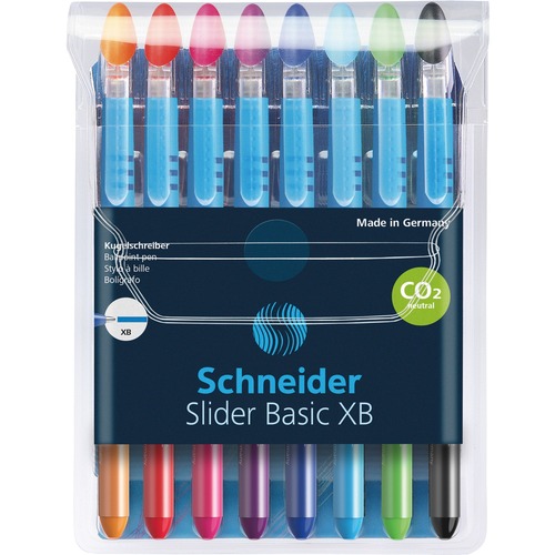 Pen, Slider XB, Black Point, 1.4 Meter 8/PK