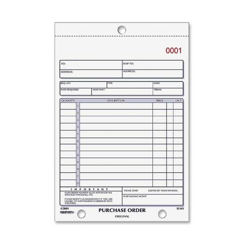 Form, Purchase Order, 2-Point, Vert