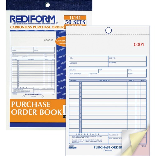 Form, Purchase Order, 3-Point, Vert