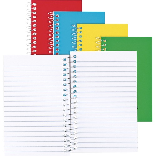 Book, Memo, Side-Open, 3x5, Assorted