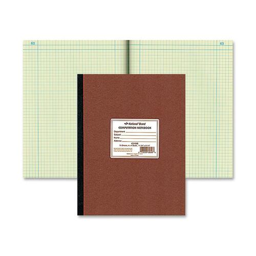 Notebook, 4 x 4 Quad, 9 x 12, 78 Sheets