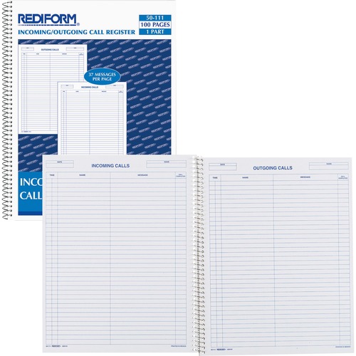 Book, Register, Call, In/Out