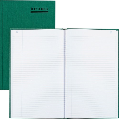 Book, Margin, 12x7, 500 Page, Green