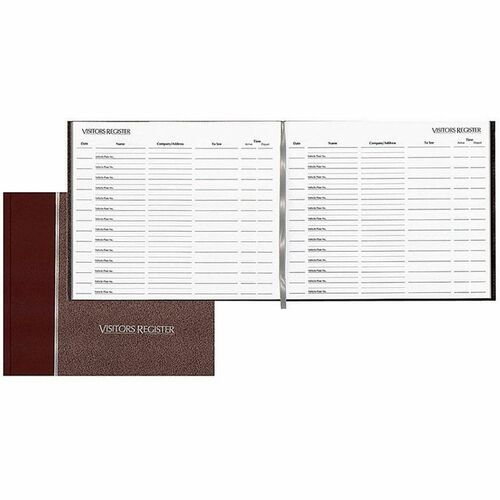 Register, Visitors, Hardcover