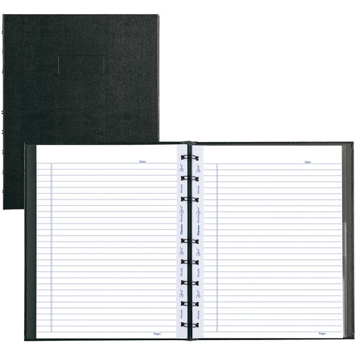 Ntbk, M. Bind, 150p, 11 X 9, Black