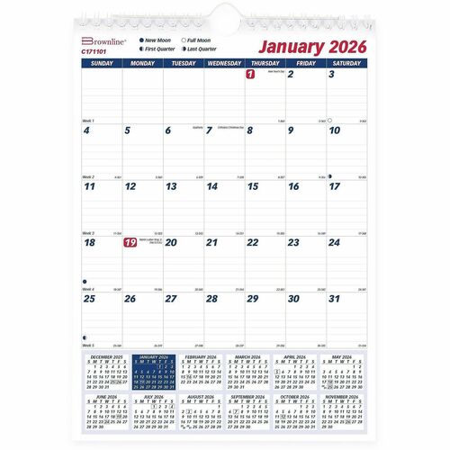 Calendar, Wall, Montly