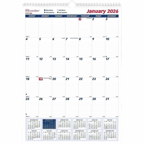 Calendar, Wall, Monthly