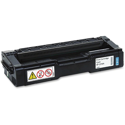 Cartridge, Toner, SPC310A, Cyan
