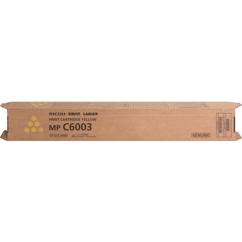 Cartridge, Laser, MPC6003, Yellow, 22.5K