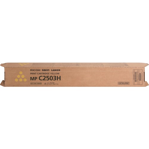 Cartridge, Laser, MPC2503, Yellow, 9.5K