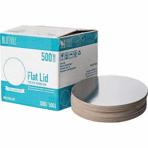 Lids, Foil Pans, Paper Top, Insulated Bottom, 9" 500/CT