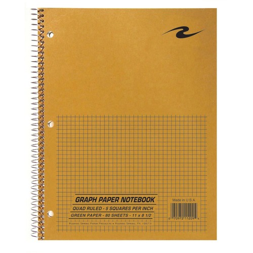 Book, Wirebound, Quad Ruled