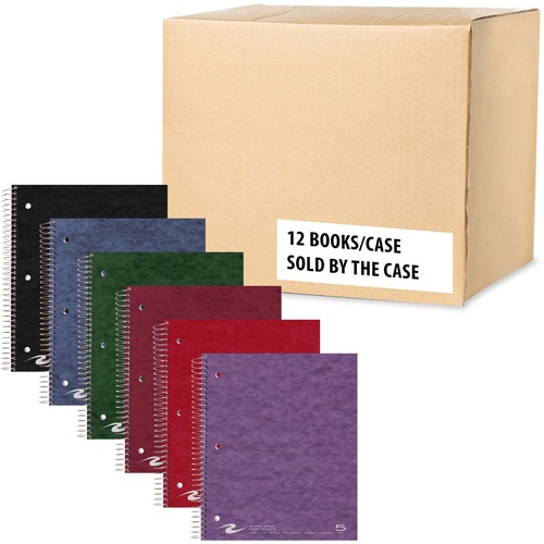 Notebook, 11", 5 Subject, College 12/CT