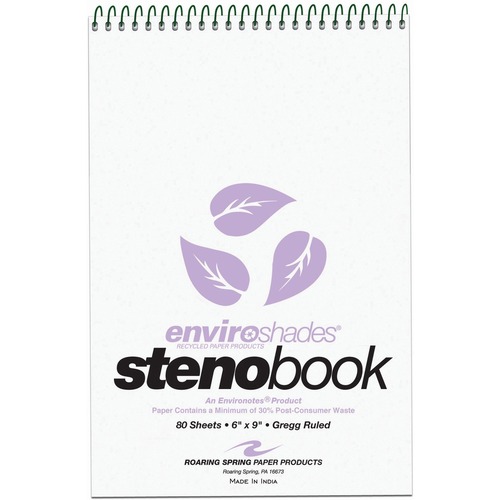 Notebook, Steno, 6 x 9, Original 4/PK