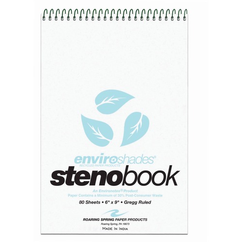 Notebook, Steno, 6x9, Be 4/PK