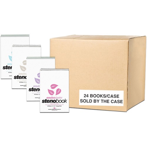 Colored Steno Book Pack 24/CT
