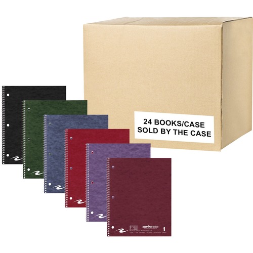 Notebook, White Board, 1 Subject, Recycled 24/CT