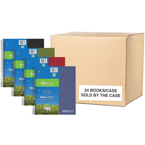 Notebook, Enviro, 2 Sub, 11x9 24/CT