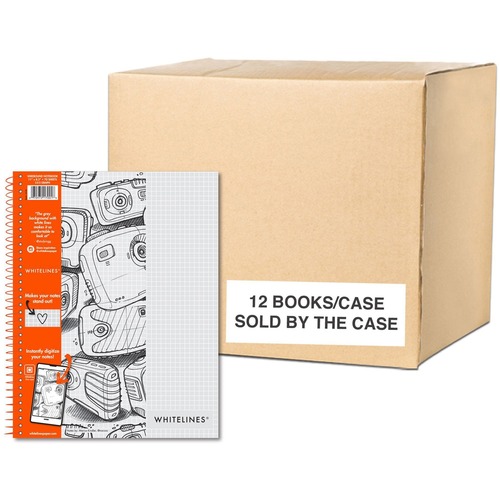 Whitelines Graph Notebook 12/CT