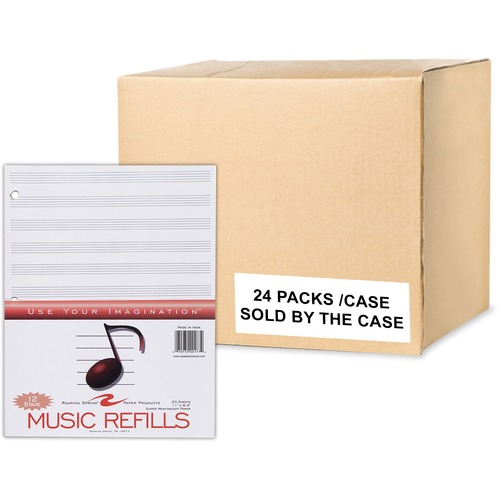 Filler Paper, Music Staff 24/CT