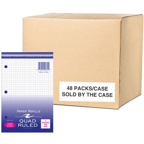 Filler Paper, 5x5 Graph, SMA 48/CT