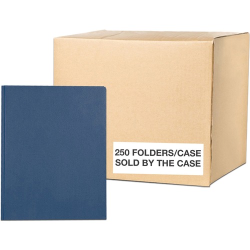 Prong Paper Folders, Dark Blue 250/CT