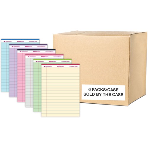 Assorted 11" Legal Pads 6/CT