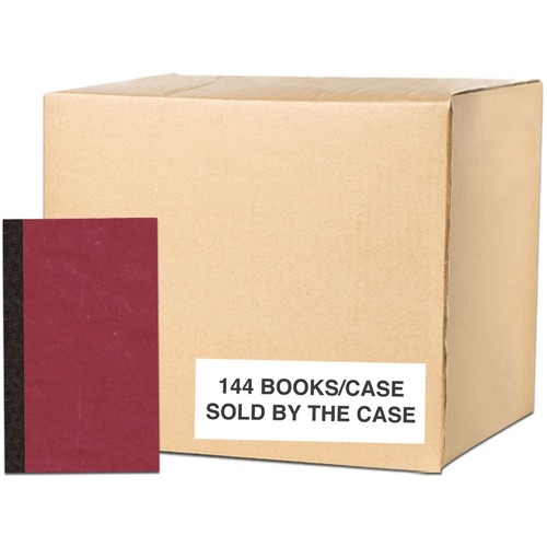 Memo Book, Sewn, Red Cover 144/CT