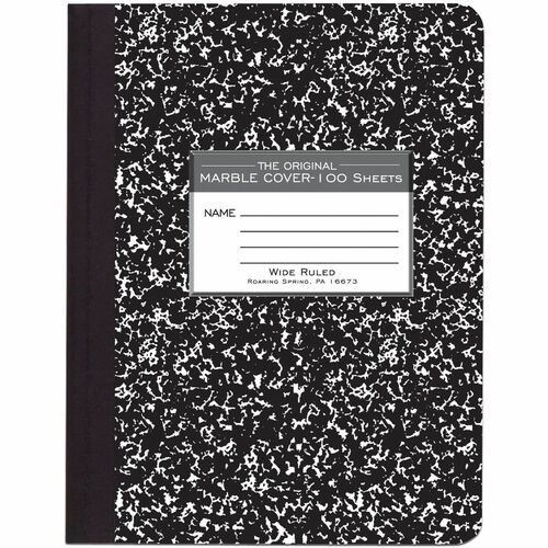 Book, Composition, Hardcover, 100 Sheets
