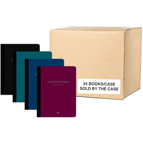 Comp Book, Poly Cover, Wide 24/CT