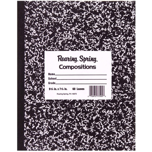Book, Composition, Soft Cover, 60
